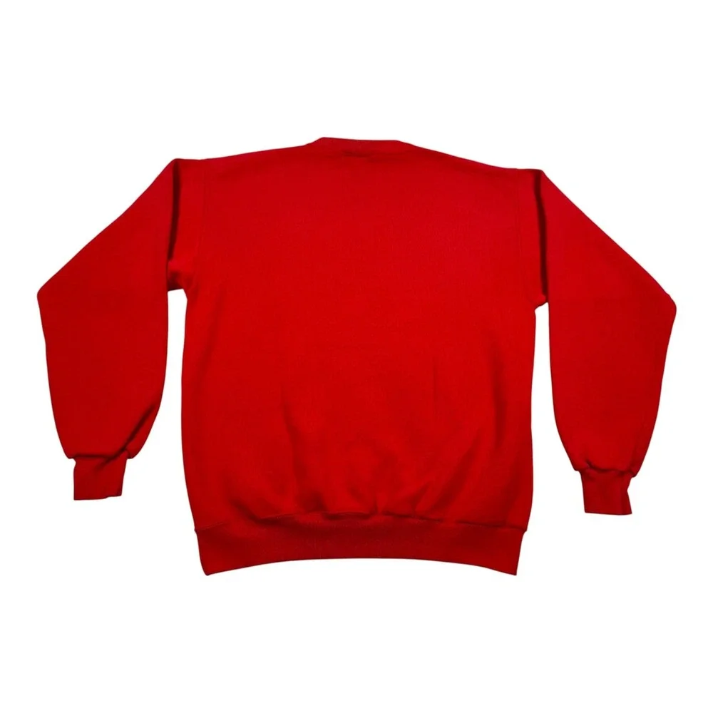 Vintage 90's UNLV Rebels Sweatshirt Mens Medium Red NCAA Pullover Crewneck